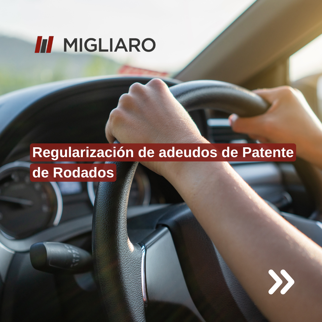 Regularización de adeudos de Patente de Rodados